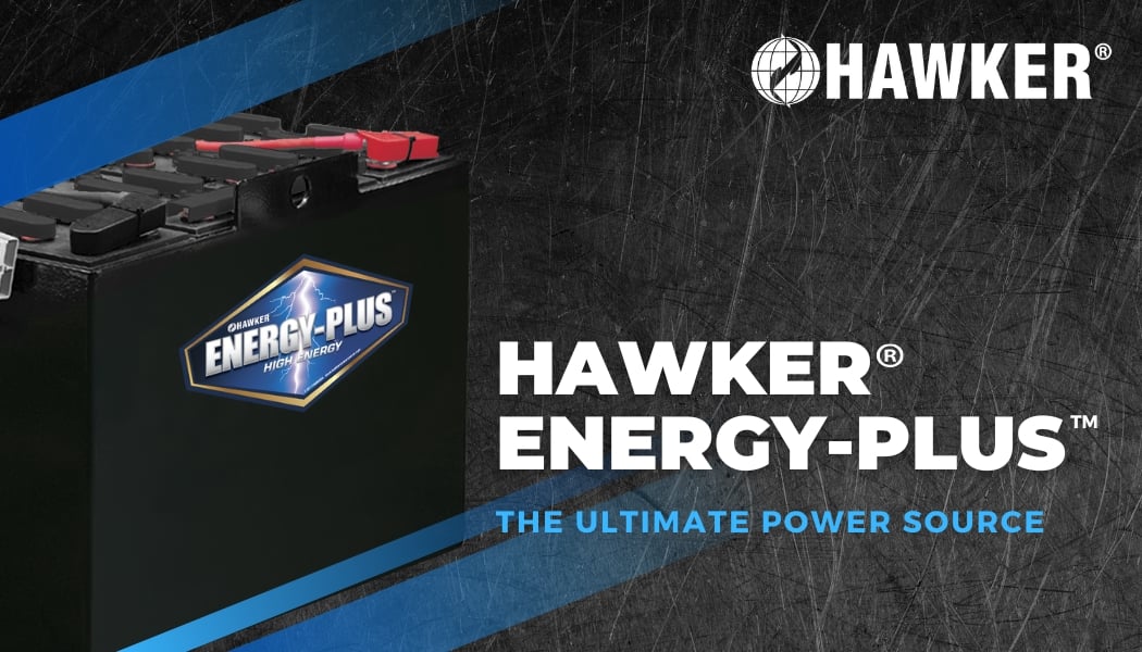 MOTIVE POWER PERFECTION - THE HAWKER® ENERGY-PLUS™ FLOODED LEAD-ACID BATTERY