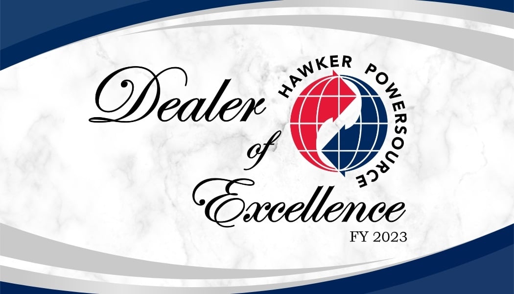 HAWKER FY2023 DEALER OF EXCELLENCE WINNERS
